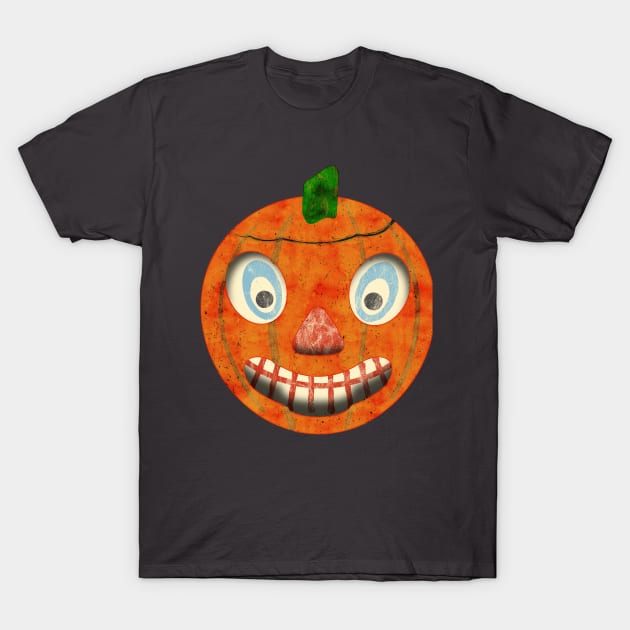 Vintage German Halloween Pumpkin T-Shirt by LMHDesigns